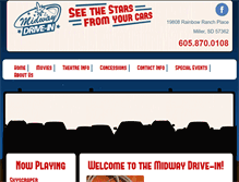 Tablet Screenshot of midwaydrivein.info